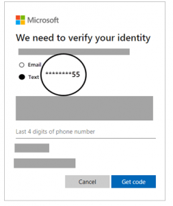 Reset Microsoft Account Password