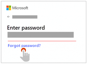 Reset Microsoft Account Password