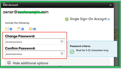 Resetting GoDaddy Login Password?